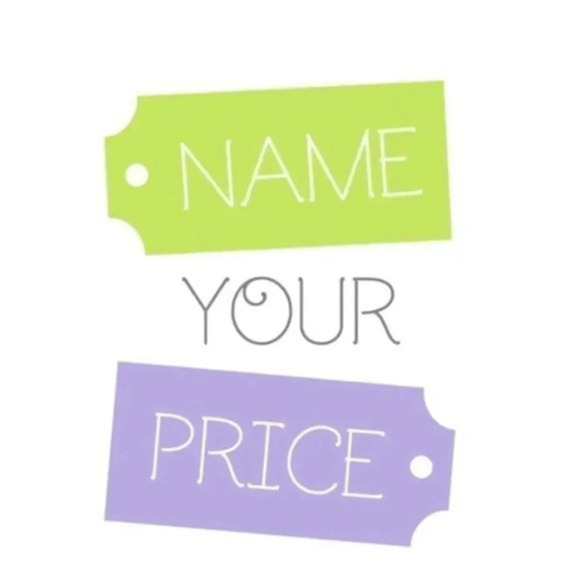 🎈NAME YOUR PRICE SALE!GOING ON ALL WEEK!!🎈